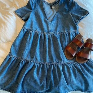 Babydoll denim dress
